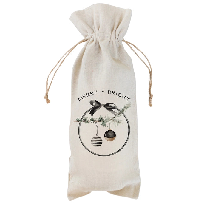 Holiday Wine Bag