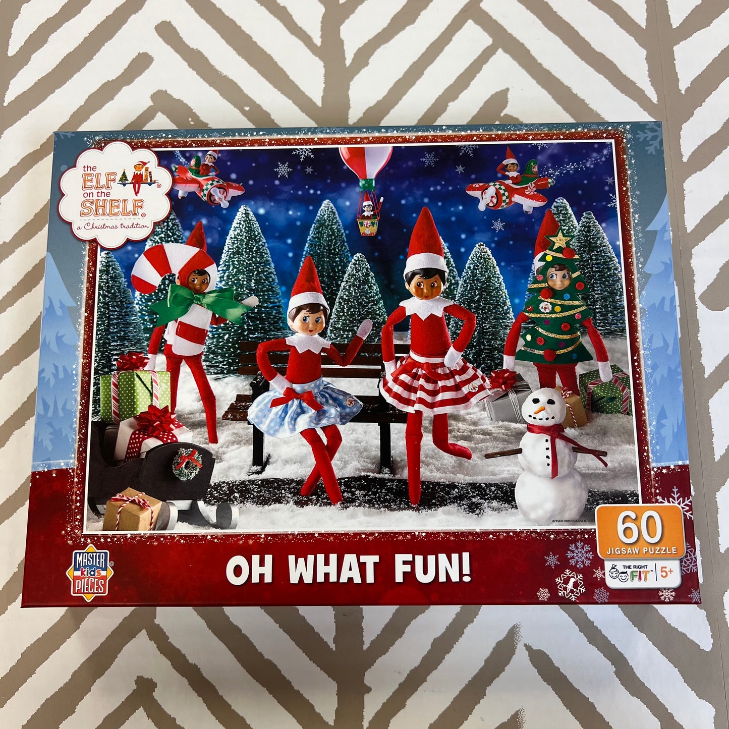 Elf On the Shelf Puzzle