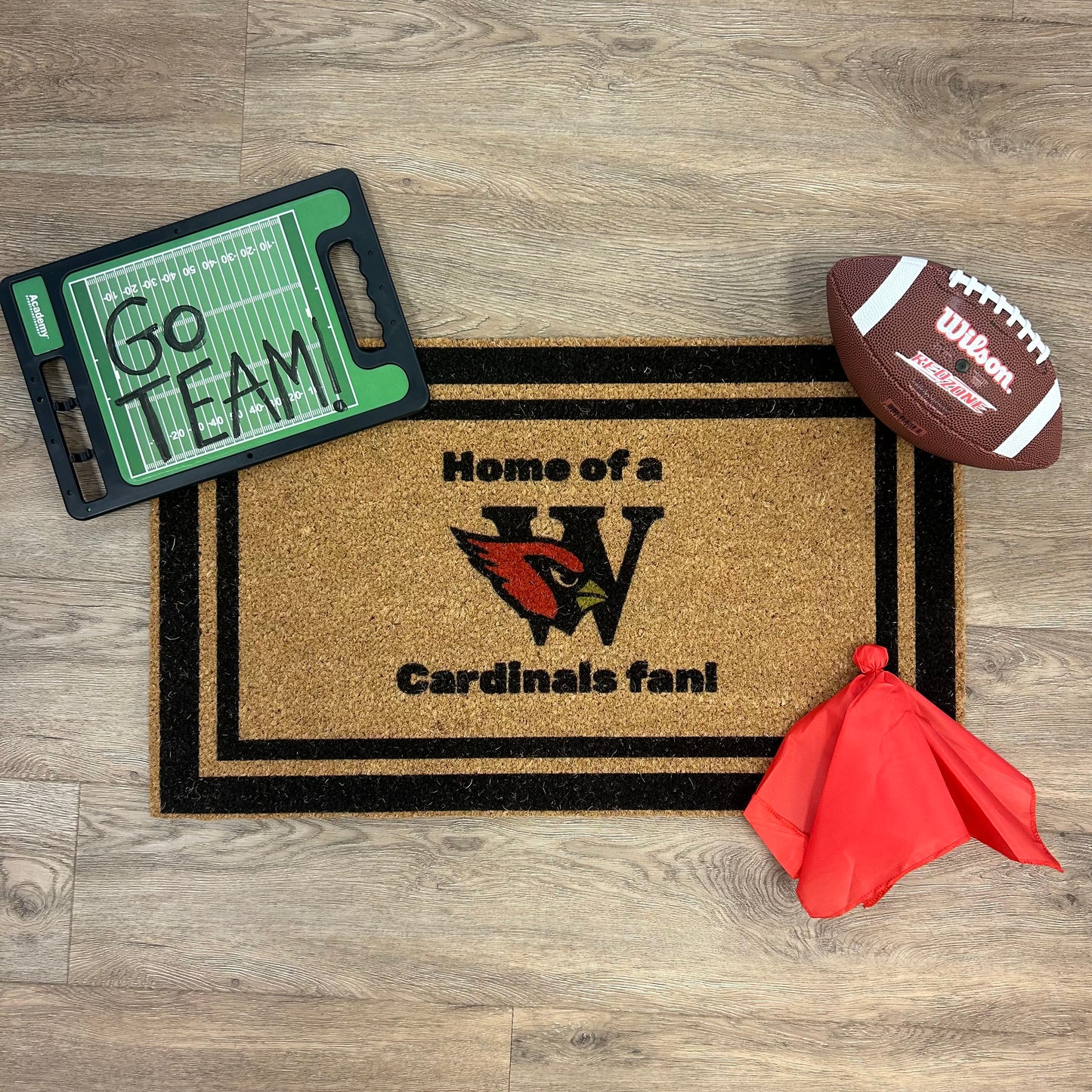 Cardinal Doormat