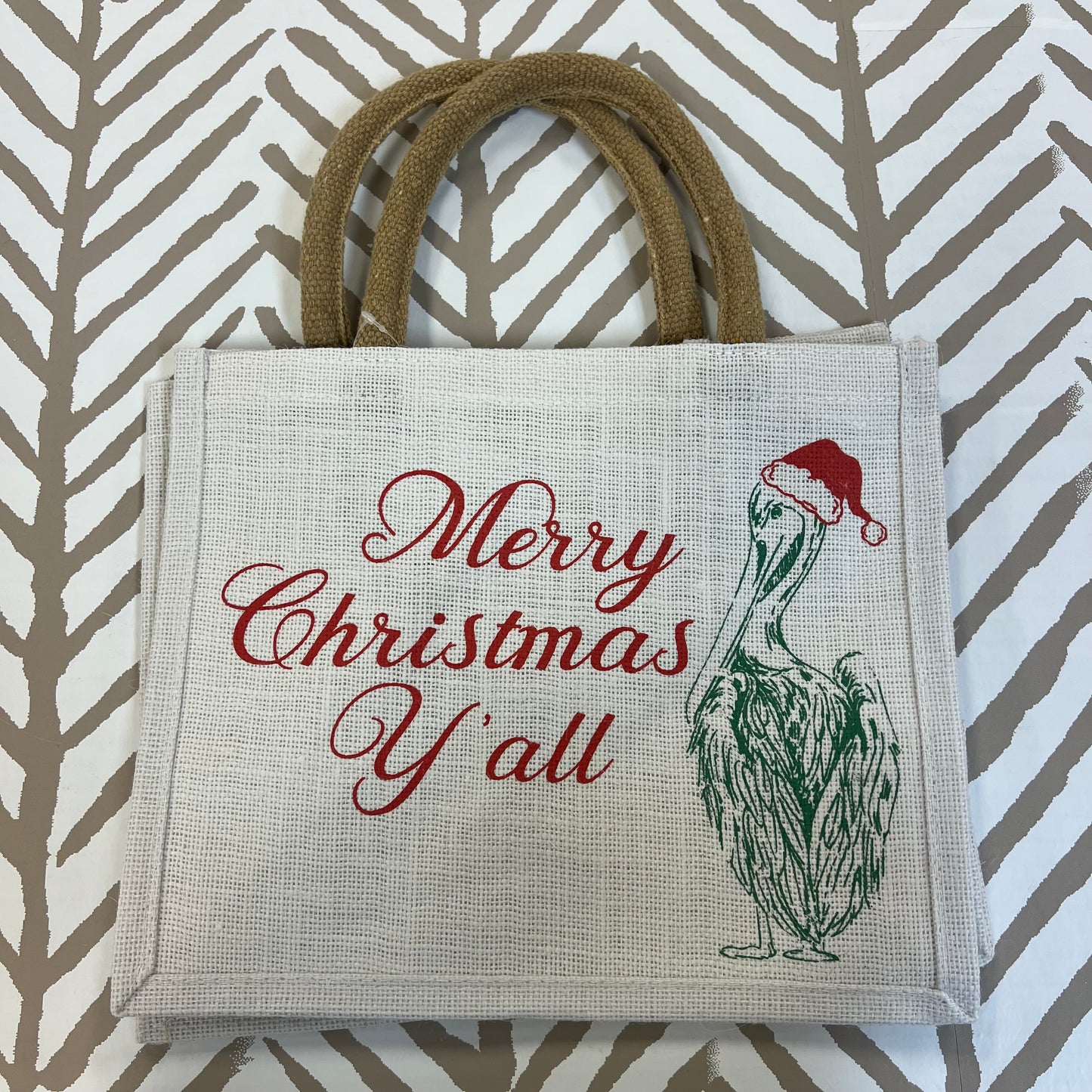 Merry Christmas Yall Tote