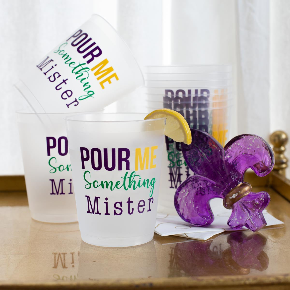 Mardi Party Cups