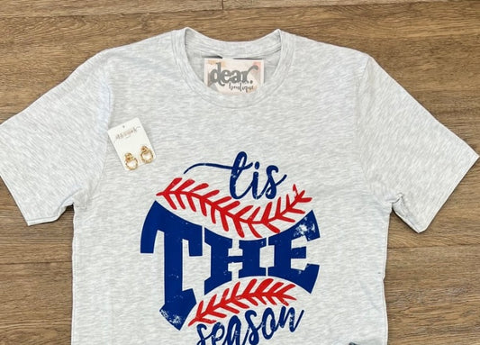 Tis The Season Baseball Tee