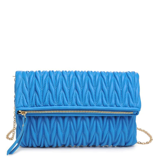 Ruched Clutch