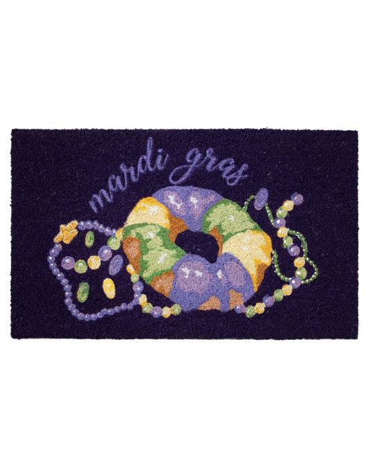 King Cake Love Doormat