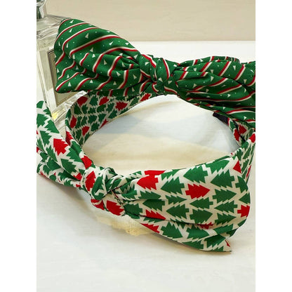 Christmas Bow with Adjustable Wire Headbands
