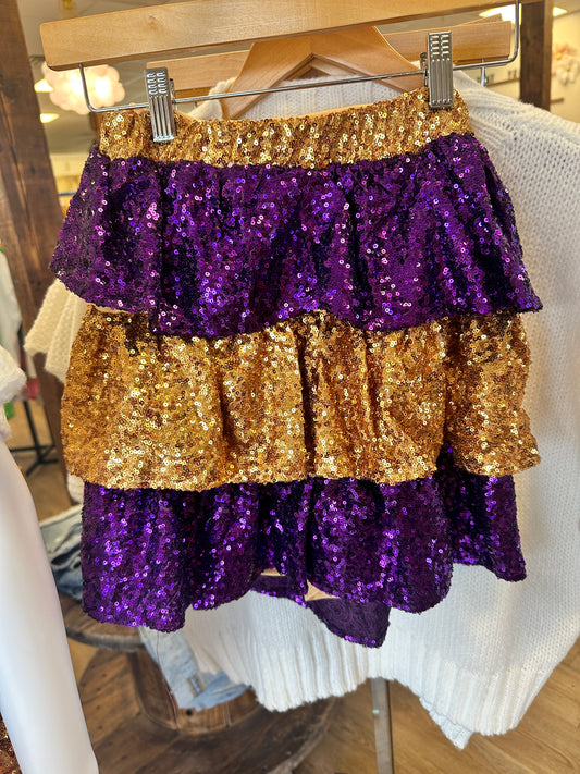 Sassy Sequin Skirt