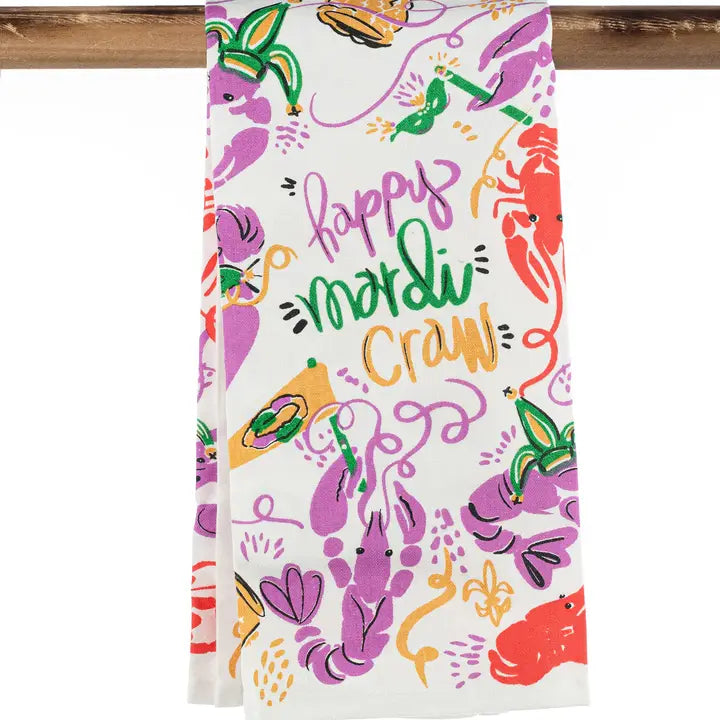 Mardi Gras Hand Towel