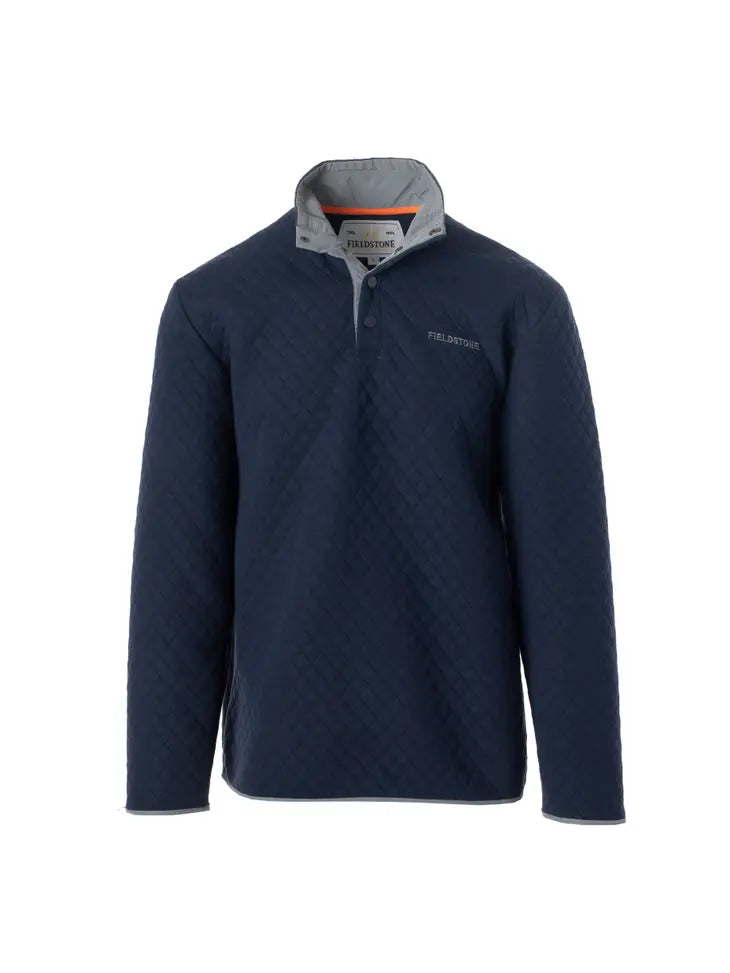 Mens Quilted Pullover