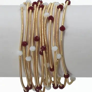 Gold Wired Bracelets