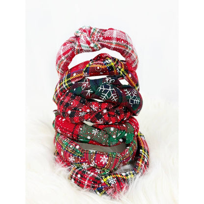 Christmas Knotted Headbands