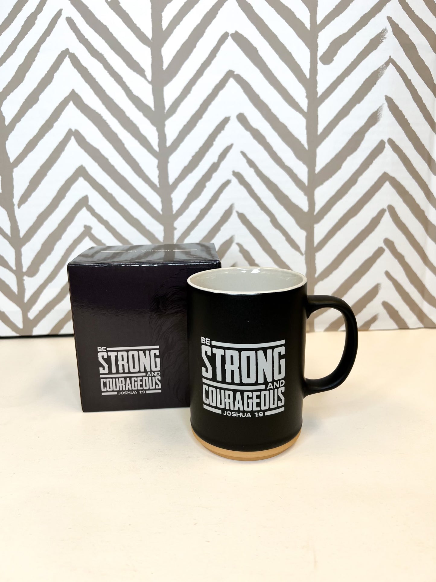 Strong and Courageous Mug